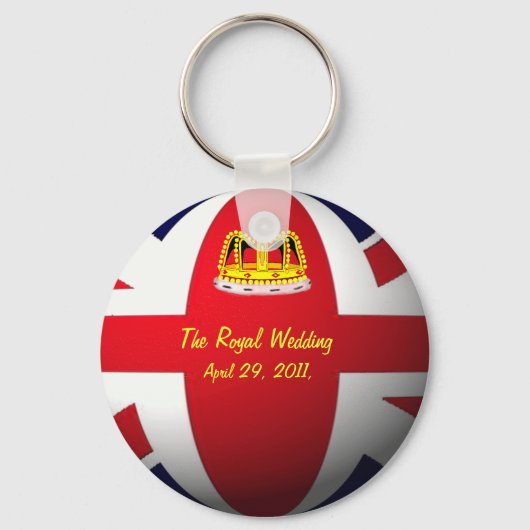 Royal Wedding Sleutelhanger (Voorkant)
