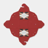 Royal Wedding Union Jack Favor Box Bedankdoosjes (Uitgevouwen)