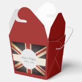 Royal Wedding Union Jack Favor Box Bedankdoosjes (Geopend)