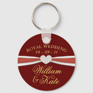 Royal Wedding - William & Kate Keepomwille Gifts Sleutelhanger