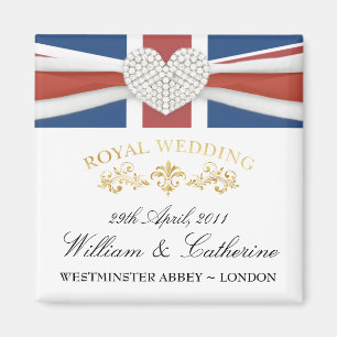 Royal Wedding - William & Kate Keepomwille Magnet Magneet