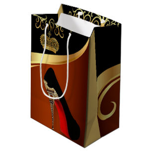 Royality Paris High Hiel & Gold Crown Medium Cadeauzakje