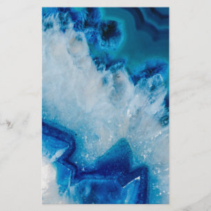 Royally Blue Agate Briefpapier