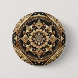 Royalty-gouden Button