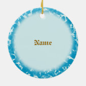 Royalty King Crown Dad Keramisch Ornament (Achterkant)