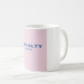 Royalty Mug Rose (Devant droit)