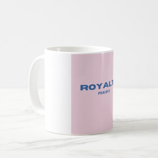 Royalty Mug Rose (Devant gauche)