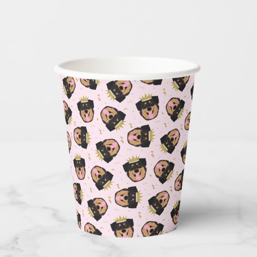 Royalty-Rottweiler Hond Papieren Bekers (Voorkant)