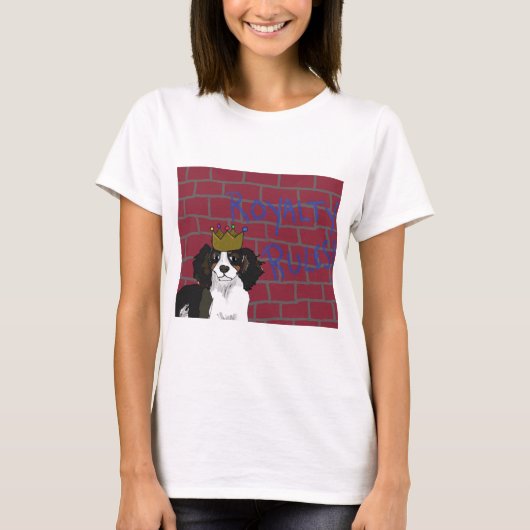 Royalty Rules - King Cavalier Basic T-Shirt (Voorkant)