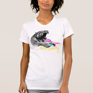 Royalty Tiger Dames verwoest T-shirt