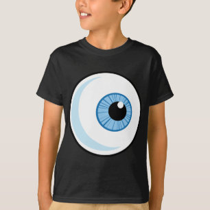 Royalty-vrij-rf-Copyright-Safe-Blue-Eye-Ball EYEBA T-shirt