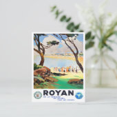 Royan France vintage Briefkaart (Staand voorkant)