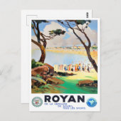 Royan France vintage Briefkaart (Voorkant / Achterkant)