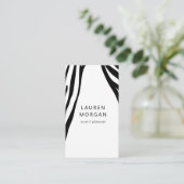 Royaume animal moderne | Carte de visite vertical (Debout devant)