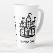Royaume d'Algorithme Latte Mug (Angle droit)