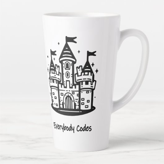 Royaume d'Algorithme Latte Mug (Droite)