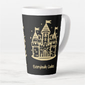 Royaume d'Algorithme Latte Mug (Angle droit)