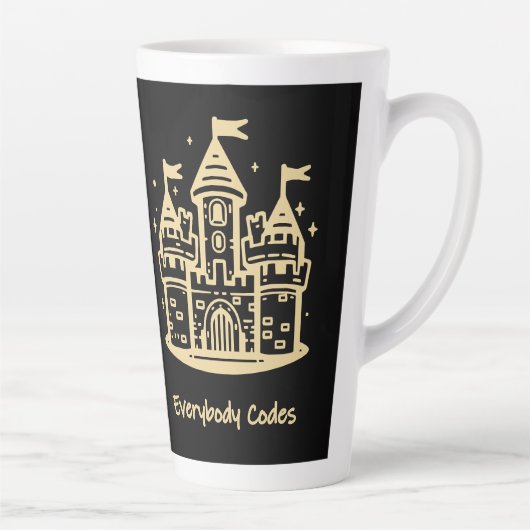 Royaume d'Algorithme Latte Mug (Droite)