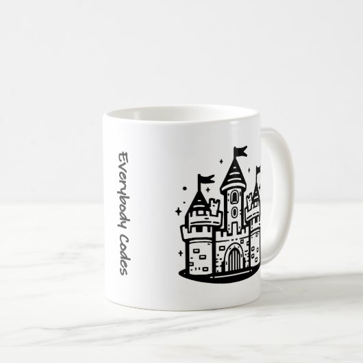Royaume d'Algorithme Mug (Devant droit)