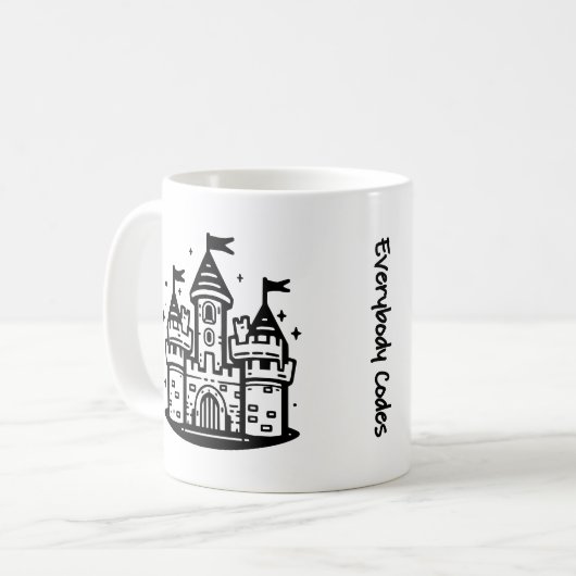 Royaume d'Algorithme Mug (Devant gauche)