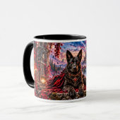 Royaume de Hellhound – Mug Gothique Berger (Devant gauche)