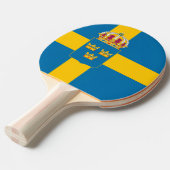 Royaume De Suède Raquette De Ping Pong ! (Devant Angle)