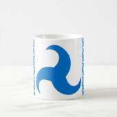 Royaume de Trimaris Populace Badge Café Mug (Centre)