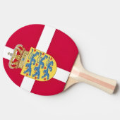 Royaume du Danemark Raquette de Ping Pong ! (Côté)