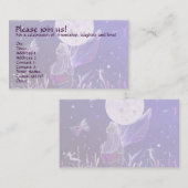 Royaume élémentaire, invitation (Devant / Derrière)