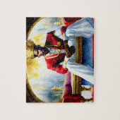 Royaume homme Black Christian Art Puzzle (Vertical)