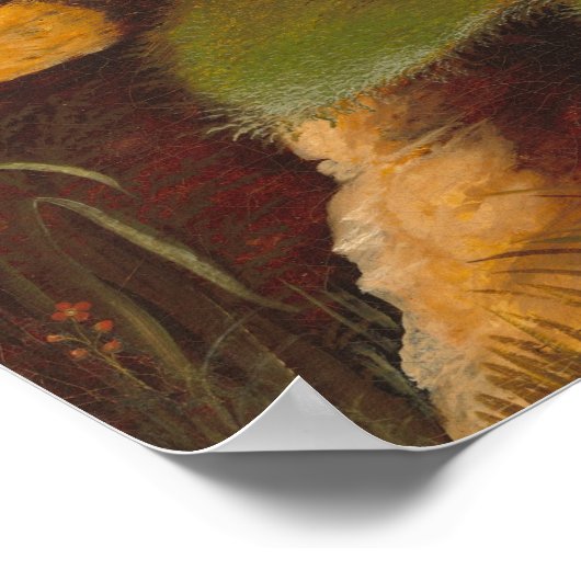 Royaume pacifique - Edward Hicks Affiche d'art (Coin)