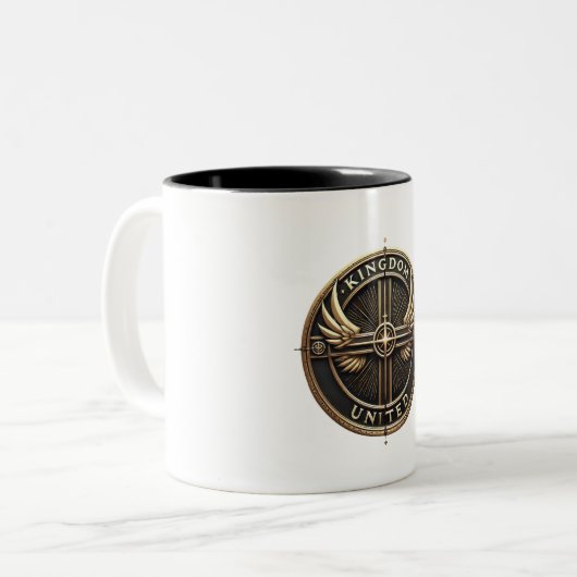 Royaume-Uni Mug de café Emblem (Devant gauche)