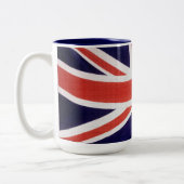 Royaume-Uni Union Jack Patriotic Coffee Mug (Gauche)