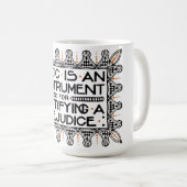 Roycroft Motto-Mok: "Logic is a Instrument" Koffiemok (Voorkant rechts)