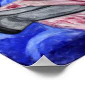 Rozanova - portret van zuster Anna 1912 Poster (Hoek)