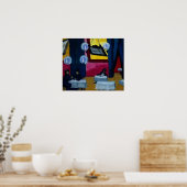 Rozanova - restaurant 1911 poster (Keuken)