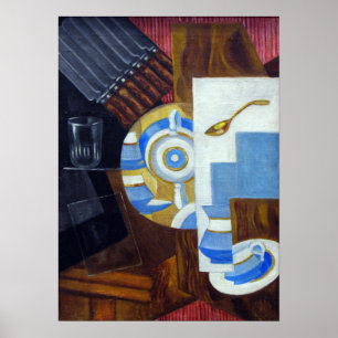 Rozanova - Sideboard met de wetten 1915 Poster