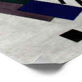 Rozanova - Suprematisme 1916 Poster (Hoek)