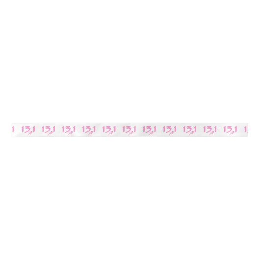 Roze 13.1 halve marathon lint (Voorkant)