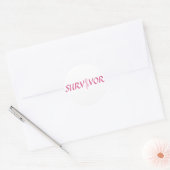 roze_14 ronde sticker (Envelop)