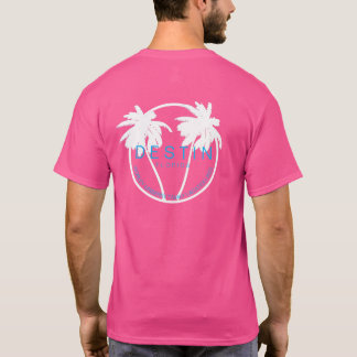 Roze 2023 vakantie T-shirt