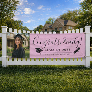 ROZE 2026 | Diploma-banner met foto Spandoek