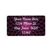 Roze 2 etiket (Voorkant)