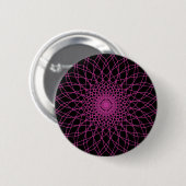Roze 2 ronde button 5,7 cm (Voorkant /achterkant)