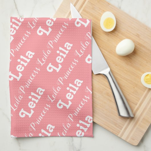 Roze Aangepaste handdoek (Quarter Fold)