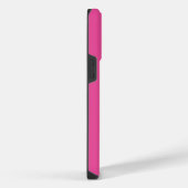 Roze, aangepaste naam van iPhone Case Script Hoesje (Rechterkant)