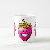 Roze aardbei koffiemok (Center)