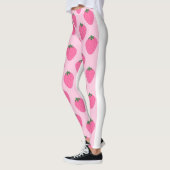 roze aardbei leggings (Links)
