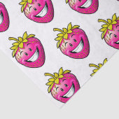 Roze aardbei tissuepapier (Detail)