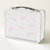 Roze ABC's (Achterkant)